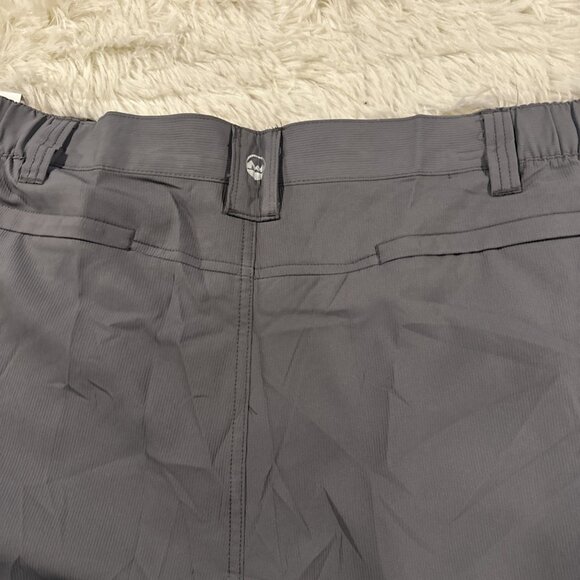 Wrangler Outdoor Mens NWT Field Utility Relaxed fit Shorts 48 gray elastic waist - Picture 9 of 10